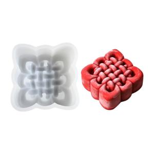 Khuôn Kẹo mềm sô cô la nút Trung Quốc mousses khuôn silicon dụng cụ trang trí bánh khuôn xà phòng dễ dàng để làm sạch