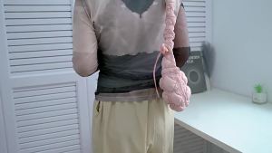 Niche Korean Pleated Cloud Bag ins Trendy Bubble Shoulder Bag Casual Down Jacket Crossbody Dumpling Bag