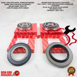 BEARING RODA BELAKANG LUAR DALAM 30211 30212 + SEAL RODA LUAR DALAM PS100 PS120 PS125 PS136 1SET