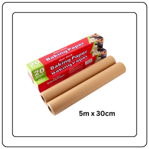 【JJ HOME】Non Stick Baking Paper Roll Oil Proof Parchment Paper 5M 10M 20M