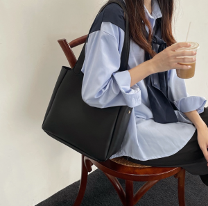 Tote Bag Polos 2in1 Wanita Import E6623