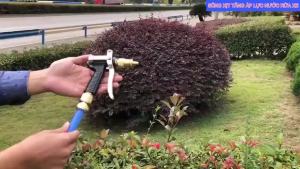 Súng xịt rửa nước áp lực cao màu đen cao cấp xịt bay mọi vết bẩn