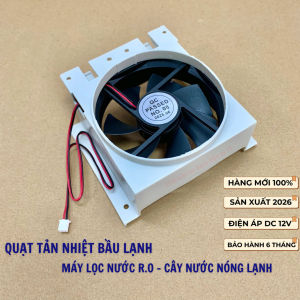 Quạt tản nhiệt cây nước nóng lạnh - Máy lọc nước R.O. Quạt Chạy êm tản nhiệt nhanh dễ dàng lắp đặt