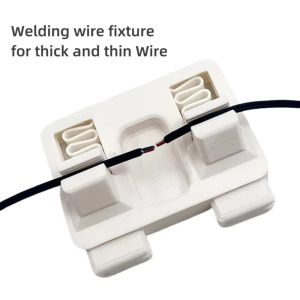 INNEWIN Portable Electric Wire Welding Fixture Power Cord Welding Welding Electrode Holder Bracket Welding Table Clamp Gifts Multi-function Welding Wire Fixtures