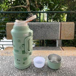 Bình giữ nhiệt DKADI 9089 dung tích 2000ml lõi inox 304 có nhiều màu sắc hoạt tiết cute giữ nhiệt 20H