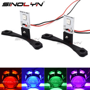 Sinolyn LED Devil Eyes Demon Evil Eye DRL LED Module For Headlight Projector Lens Retrofit DIY Red Blue Yellow White Green Car Styling