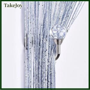 TakeJoy 2x Curtain Holdback Hanger Wall Tie Backs Hooks Holder Curtain Tie Back