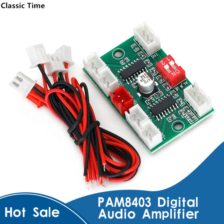 Mini XH A156 PAM8403 Digital Audio Amplifier Board DC 5V 3W 4 4