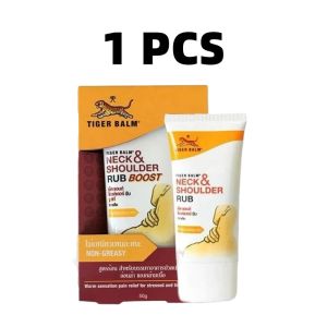 【3Pcs】Thailand Tiger Balm Boost Non-Greasy Massage Cream Effective for Neck Pain Shoulder Ache Cramps Sprains Body Pain Relief 100% Genuine Haw Par Brand Wholesale