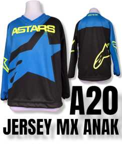 JERSEY MOTORCROSS ANAK/BAJU SEPEDA GUNUNG/BAJU BALAP BAJU EDVENTURE A20