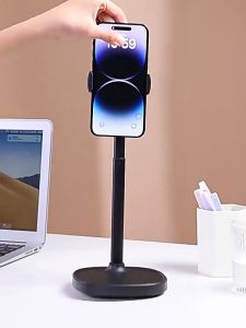 Phone HolderTripodPortable Desktop Tri-fold Stand Overhead Shooting 360°rotation for Streaming