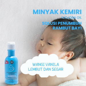 Minyak Kemiri Penumbuh Rambut Bayi Super Cepat FORA Garansi Uang Kembali Jika Rambut Tidak Tumbuh
