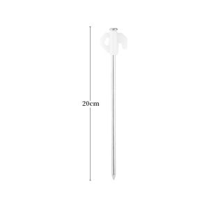 20CM Ground Nails Reflective Camping Tent Nail Peg Flysheet Stakes Outdoor Camping Beach Fluorescent Tent Nails Pancang Paku Khemah