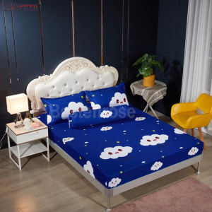 Bestenrose 2in1/4in1 Fitted sheet bedsheet fitted sheet twin queen king 3.5/5/6feet size printed bed sheet