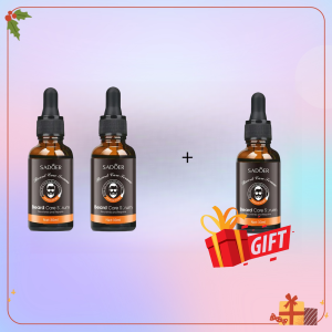 【Buy 3 Free 2】SADOER Beard Growth Essential Oil Mustache Beard Grooming Quickly Increases Facial Mustache Oil 30ml