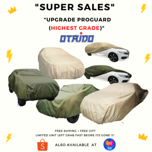 OTAIDO PRO DEFENSE CAR COVER 4 LAYER HIGH END DURABLE | RUSTY GOLD/ARMY GREEN