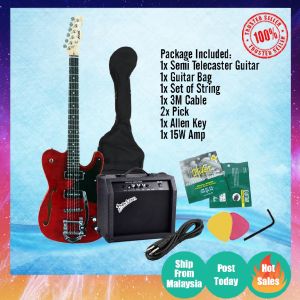 Semi Telecaster Bigsby Design Electric Guitar / Lead Guitar