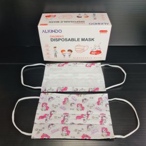 CARTOON KIDS MASK (50PCS) 3PLY BFE 95% DISPOSABLE KID MASK EARLOOP CHILDREN MASK 2023