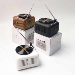 Retro record player wireless bluetooth speaker Multifunction Mini Audio
