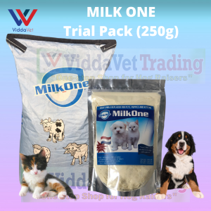 250 grams MILK ONE Trial Pack Goats Milk Replacer for pets puppies puppy cats dogs goat milkone  milk puppy milk kitten