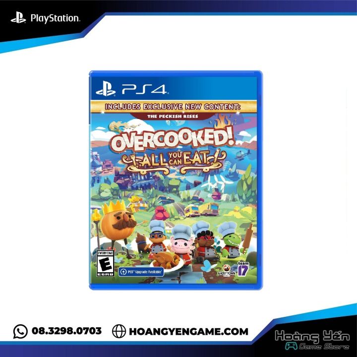 Ps4 Games Overcooked Ps4 Store Đĩa Game Overcooked! All You
