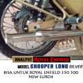 Knalpot Royal Enfield Model Chopper Long Full System PNP. 