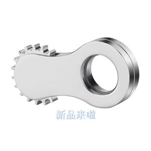 New Fingertip Spinner Precision Stainless Steel Finger Spinner High-End Serrated Ring Bracelet