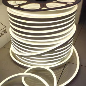 ไฟเส้น LED NEON FLEX 5 เมตร 220V สว่างไฟแรงสูง ไฟแถบนีออน ดัดงอได้ สีสวยกันน้ำ พร้อมปลั๊ก 2 สีให้เลือก ต่อปลั๊กให้พร้อมใช้งาน KAMISAFEONLINE