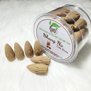 Nhang nụ trầm hương đốt xông nhà tẩy uế HÙNG DUNG đồ thờ cúng phong thủy xua đuổi vận xui thu hút nguồn năng lượng tích cực thanh lọc không khí an toàn cho sức khỏe