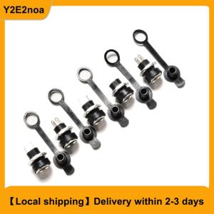 【Local shipping】 4MIZdsak 1pc Waterproof 5.5 x2.1mm DC Socket Power Jack Plug Female Mount Connector