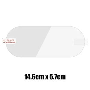 6pcs Car Glass Electrostatic Sticker Transparent Traceless Windshield Double-sided Strong Viscosity Electrostatic Sticker for Bracket