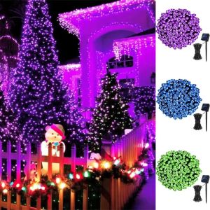 KODUS 8 Lighting Modes Solar Garden Light 22M/200LED Waterproof Solar String Light Twinkle Fairy Lights Solar Powered Outdoor Fairy Lights Christmas Decoration