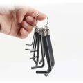 COD 10pcs Hexagon / Hex Key Ring Wrench Set Allen Wrenches. 