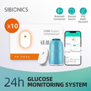 (Android only)Sibionics Dynamic Blood Glucose Monitor Dynamic Continuous Glucose Monitoring System Sensor Blood Glucose Sensor Freestyle Libre