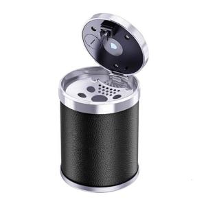 Gạt tàn ô tô phổ quát có thể tái sử dụng với ánh sáng tự động và ngăn lưu trữ kín để tăng cường sự sạch sẽ