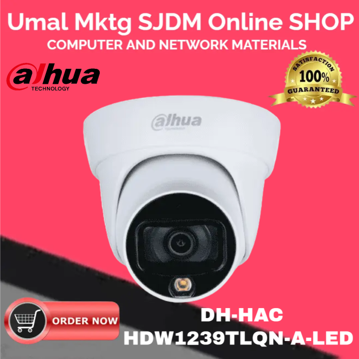 DAHUA DH-HAC-HDW1239TLQN-A-LED 2MP 24/7 Full Color with Built-in
