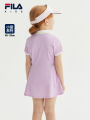 FILA KIDS Fila children's dress 2023 summer new children's tennis ice silk sports dress. 