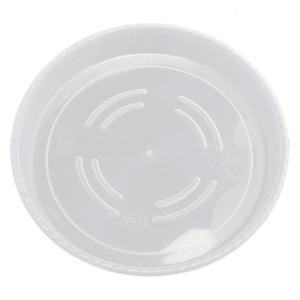 Clear Plastic 9/10.5Inch Plant Saucers Heavy Duty Water Trays For Indoor Gardening Needs