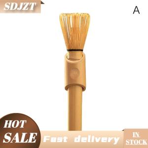SDJZT Matcha Whisk với xử lý dài Matcha bột bàn chải công cụ Matcha Lễ Phụ kiện phong cách Nhật Bản handcurled tre trà Whisk