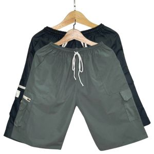 Quần Short Nam Kaki Túi Hộp 5 túi From Rộng Thoải Mái Có Túi Khóa Kéo chất vải tốt -therapy6868-