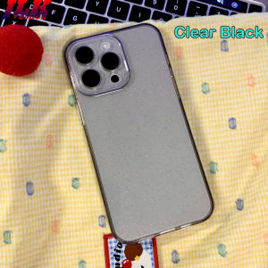 [JLK] Transparent Glitter Powder MagSafe Mag-netic Case for iPhone 16 Plus 15 ProMax 14 13 Pro Max Plus Shockproof Soft TPU Cover