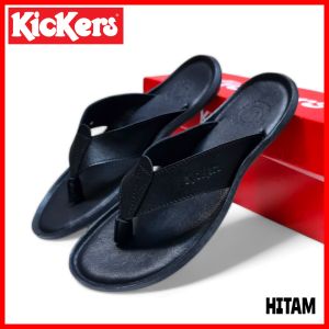 SANDAL JEPIT KULIT PRIA SANDAL KULIT KICKERS / SANDAL JEPIT PRIA KASUAL / SANDAL COWOK KULIT LEBARAN