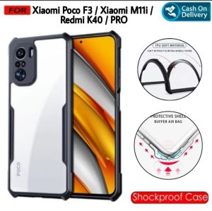 FUSION CASE XIAOMI REDMI 14C / POCO C75 / POCO F3 / POCO F6 5G PREMIUM CASE FUSION ACRYLIC CRYSTAL CASE GOOD QUALITY CAMERA PROTECTION