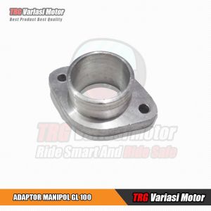 Adaptor Sambungan Manipol GL 100 Rombakan Varian Warna Silver