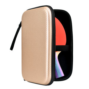 Ping Pong Paddles Case - EVA Hard Shell Table Tennis Paddle Storage Bag for 2 Paddles & Multiple Balls Waterproof Great Quality Table Tennis Case