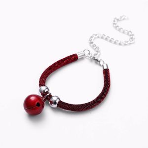 LABAICAI Fashion For Puppy Kitten Adjustable With Bell Extension Chain Cat Necklace Pet Supplies Grooming Accessories Pet Collar