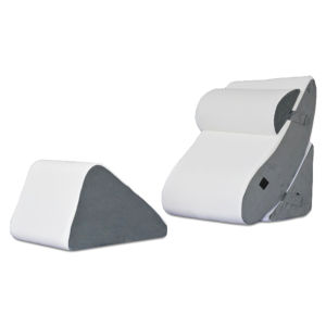 หมอนกันกรดไหลย้อน ในเซ็ตมี 4 ชิ้น ปรับองศาเอนนอนได้ วัสดุไฮเปอร์เมมโมรี่โฟม นอนได้หลายท่า