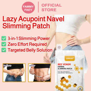【FAMMY FAEY】Lazy Slimming Acupoint Navel Patch Slim Patch Big Belly Acupoint Slim Patch Palace Cold Patch Lazy Slim Patch