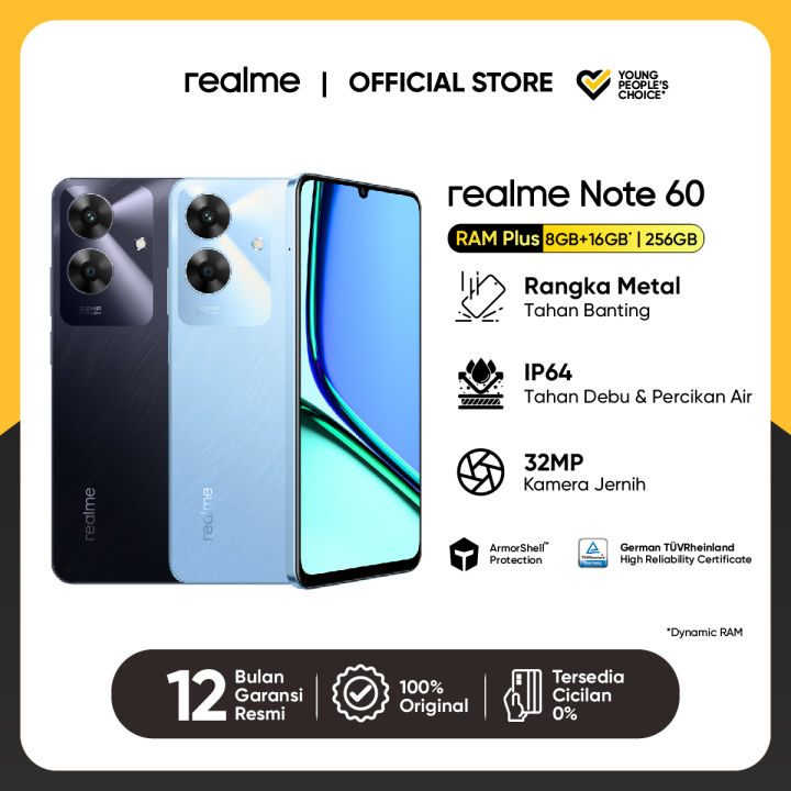 realme Note 60 8GB*+256GB | Lazada Indonesia