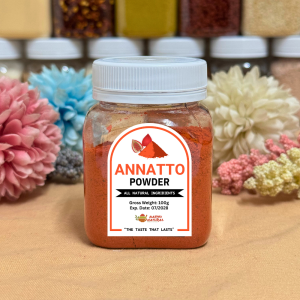 Annatto Powder 80g / Achuete Powder  | Natural Food Coloring Spice | Rich in Flavor and Color